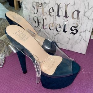 Club Hella Heels Platform Dancer Heels